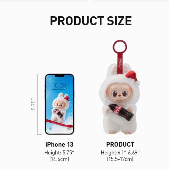 AUTHENTIC LABUBU COCA-COLA SERIES THE MONSTERS Vinyl Blind Box NWT - Picture 12 of 14